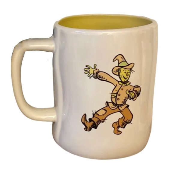 Wizard of Oz x Rae Dunn Scarecrow If I Only Had A Brain Mug - Picture 2 of 2